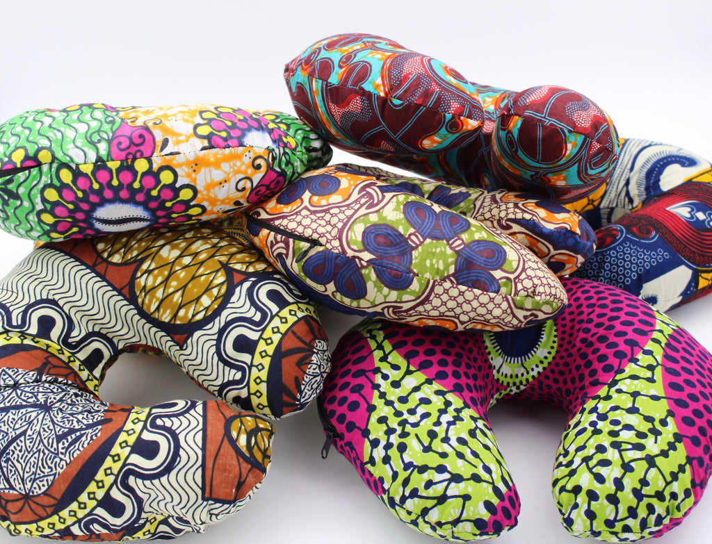 African Print U-Shape Travel Neck Pillow