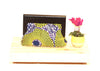Small Wooden Handle Clutch