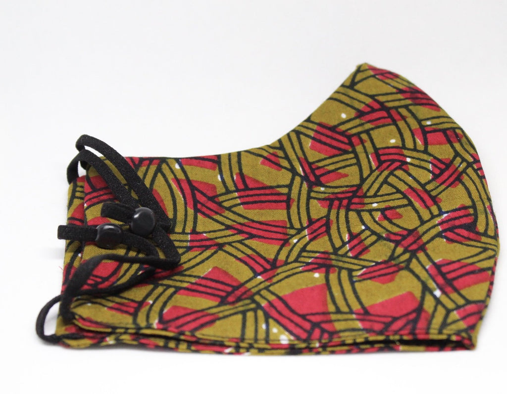 African Print Face (Covering) Mask