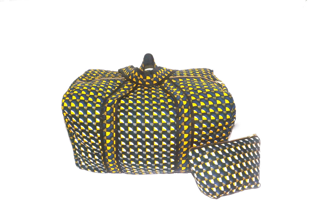 Weekender and Cosmetic Bag Set