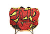 African Print Duffel and Cosmetic Bag Set