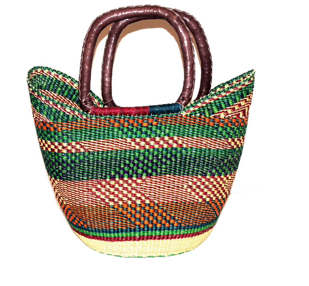 Bolga U-Shopper Basket