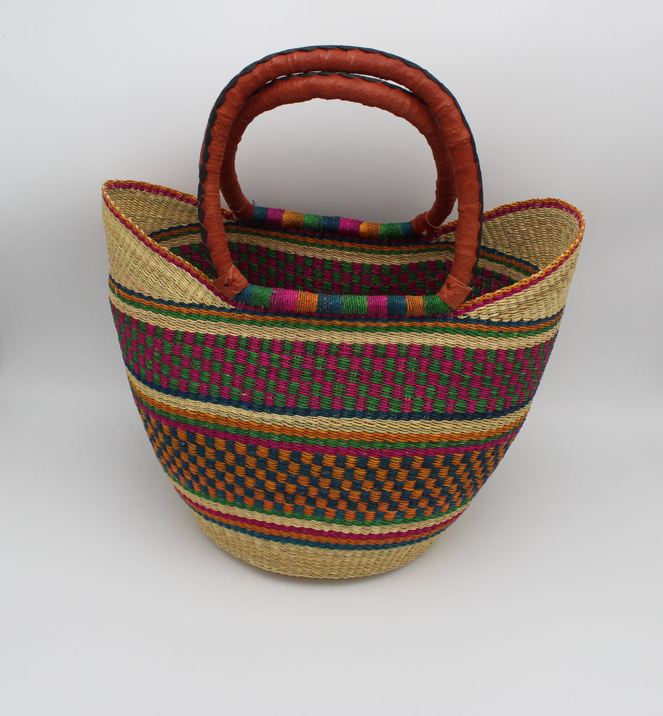 Bolga U-Shopper Basket