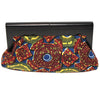 Large Wooden Handle Clutch