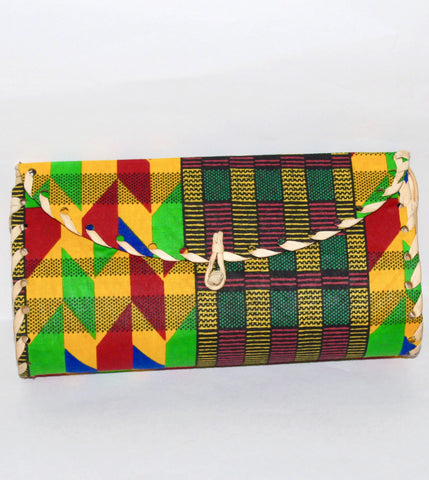 Small Wooden Handle Clutch